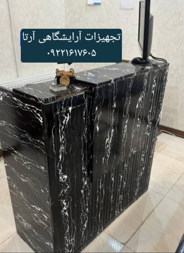 میز کانتر ،میز منشی ساده و کرکره ای (ام دی اف )